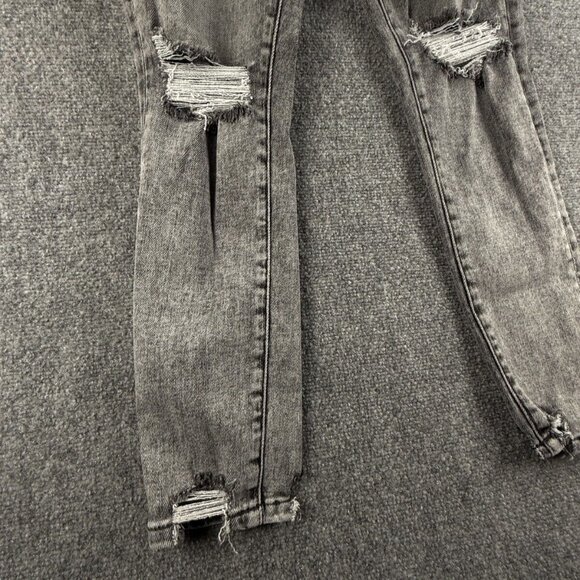 BKE Billie Gray Denim Jeans Slim Fit High Rise Ankle Skinny Stretch ACTL 29x27 - Picture 5 of 16